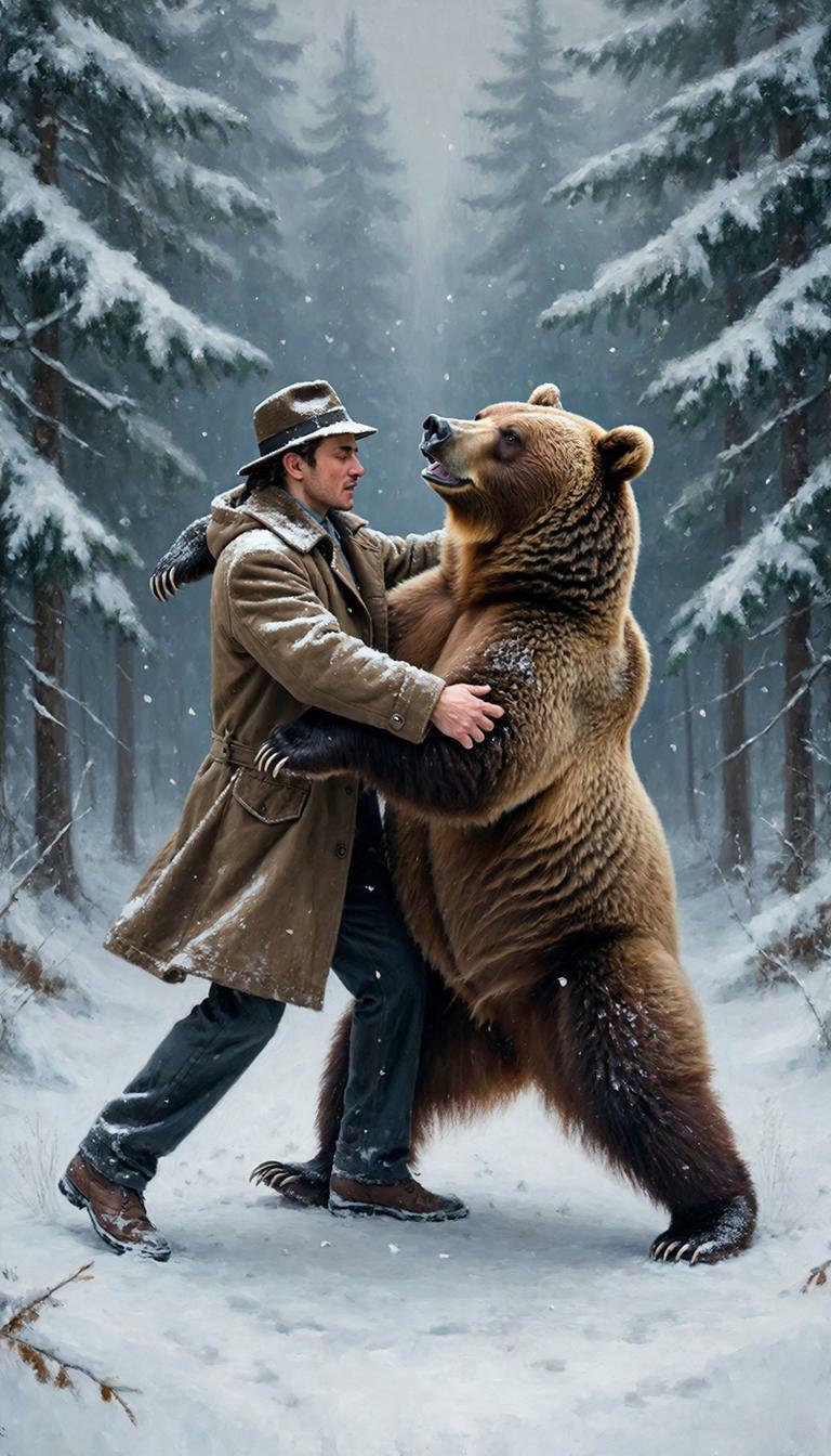 Медведь рядом