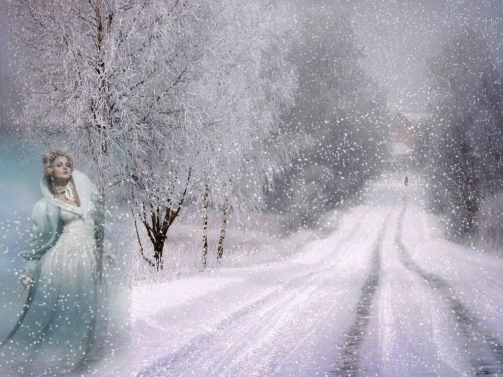 Ложится снег