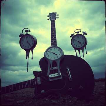 В рамке часы. Ремикс