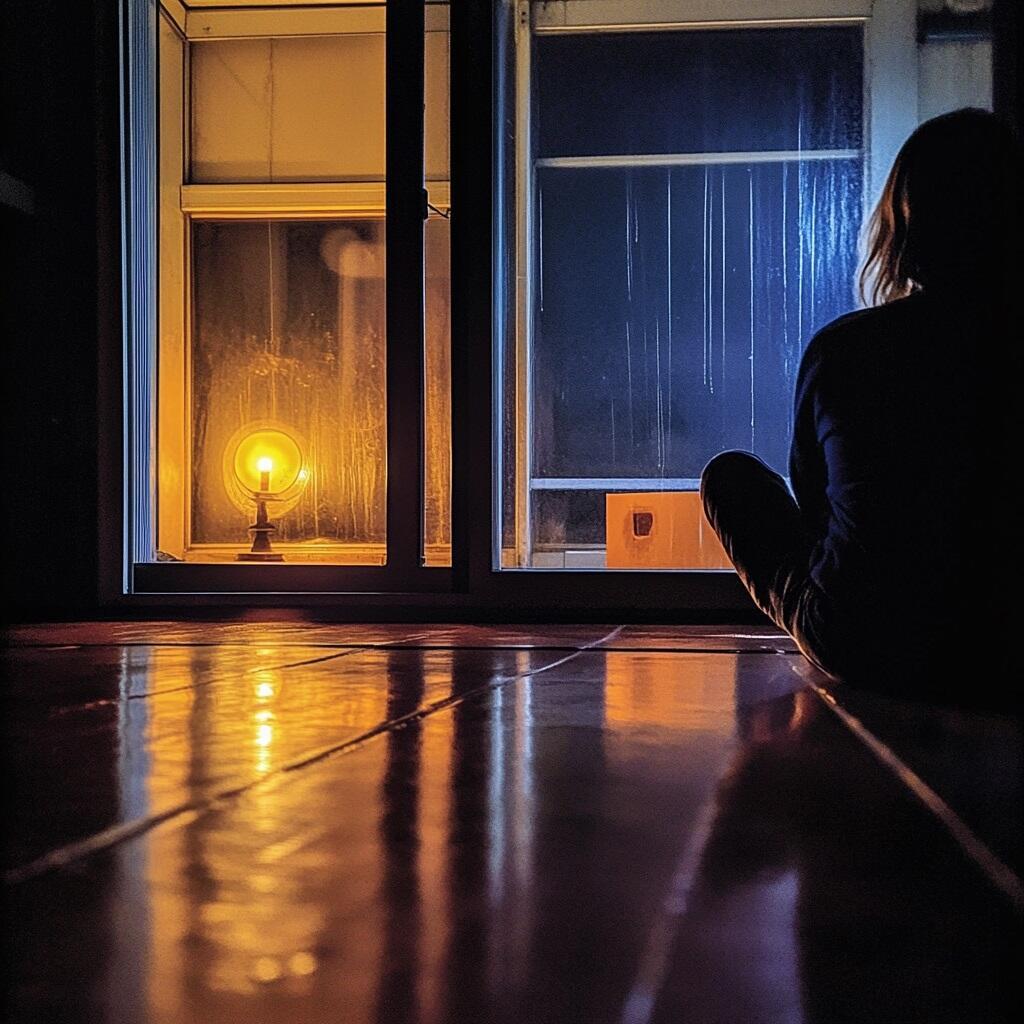 Свеча горела на окне ...