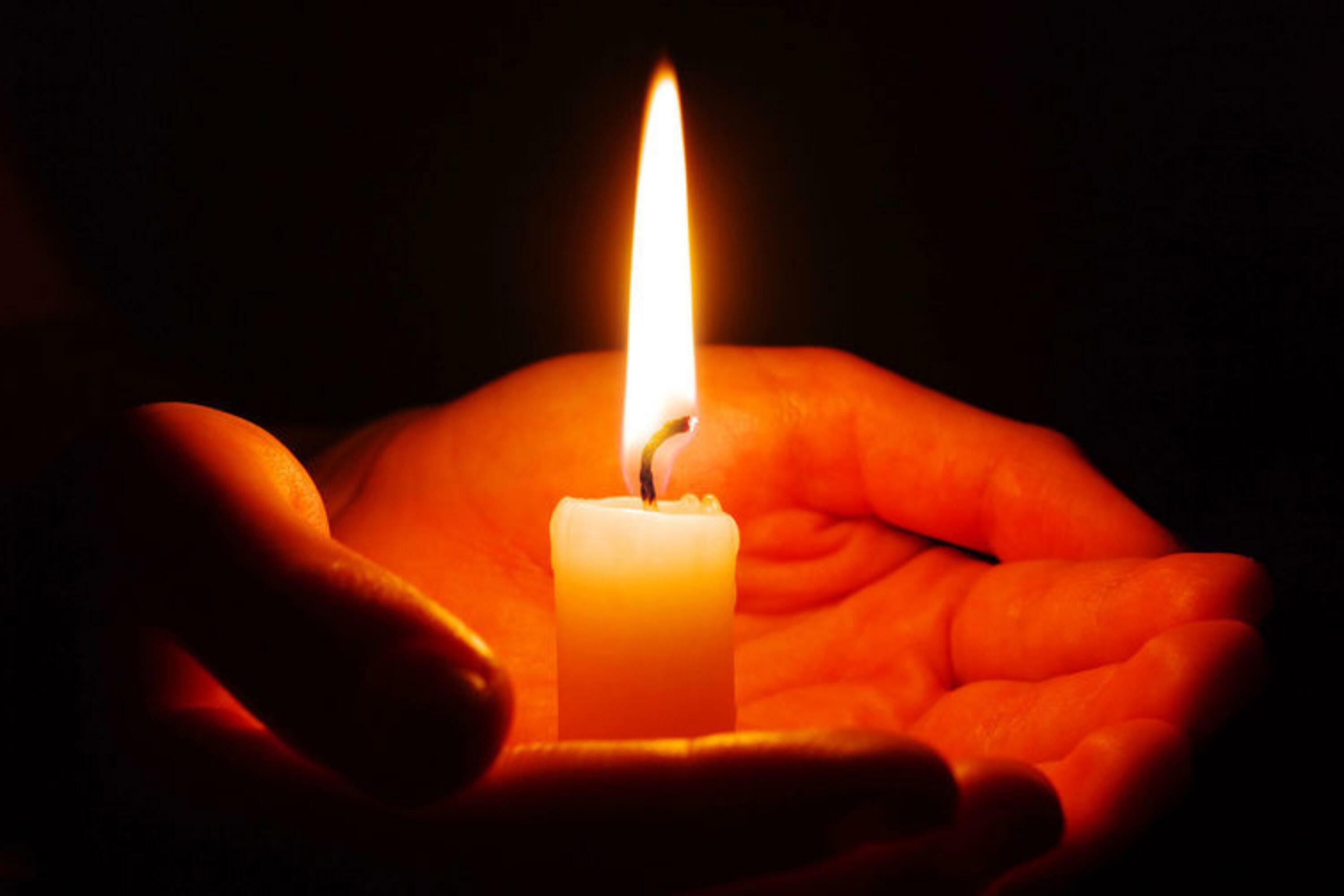 огонь свечи