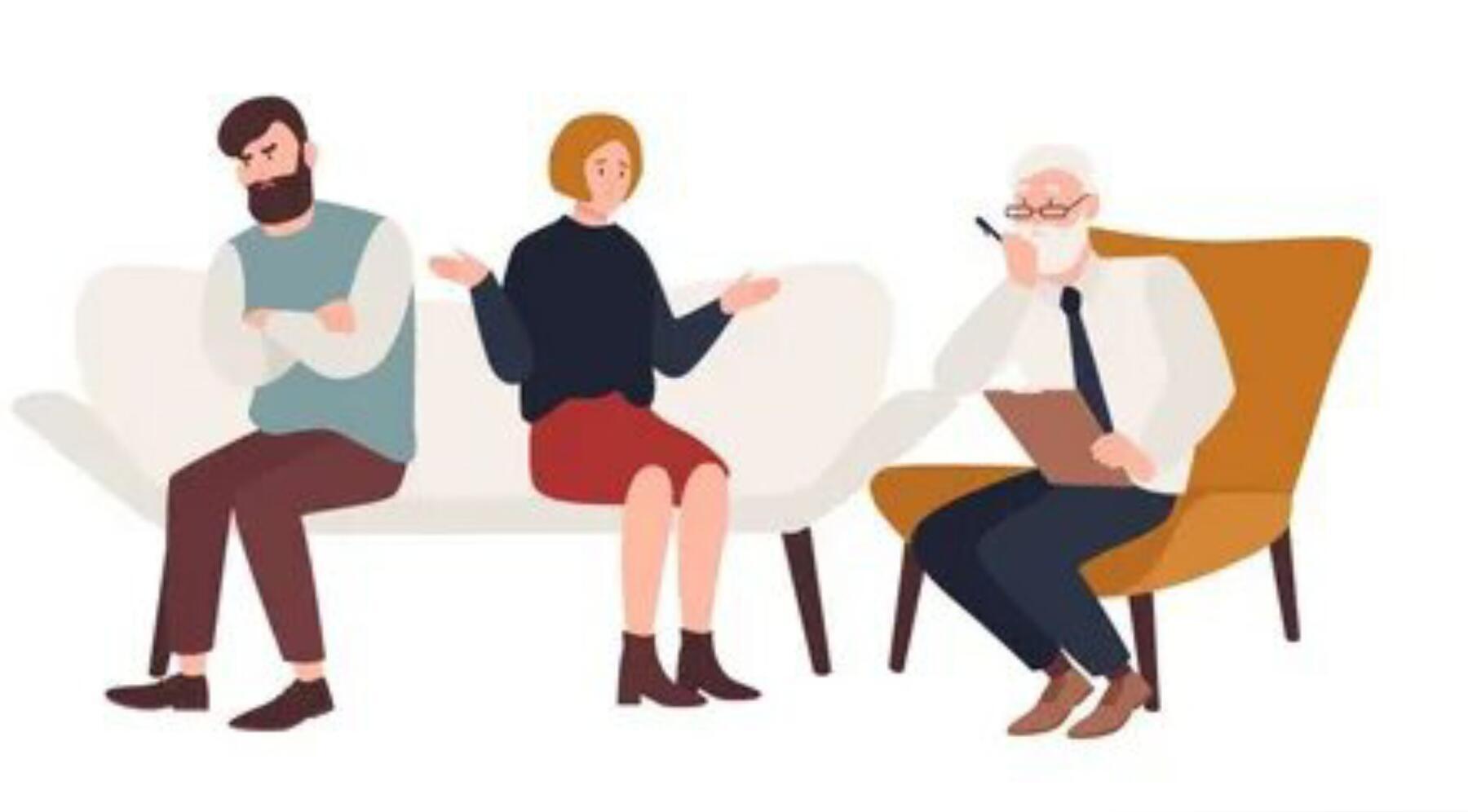 На приёме у психолога