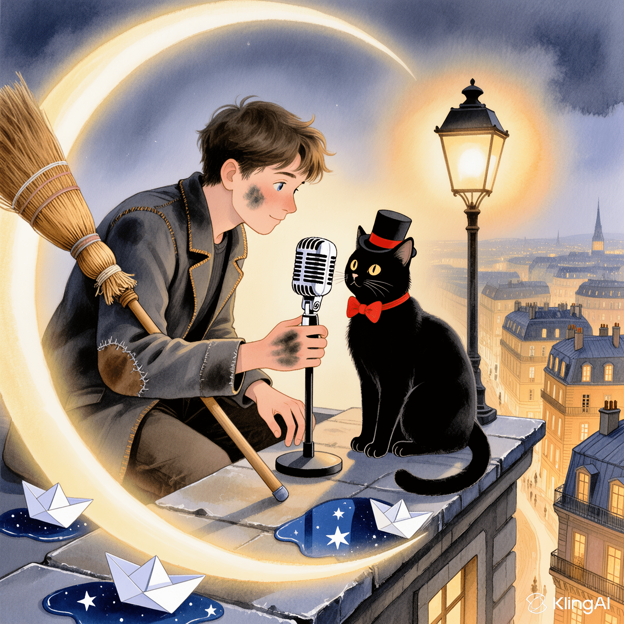 Трубочист, чёрный кот и мечты