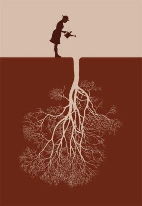 Сад вниз головой