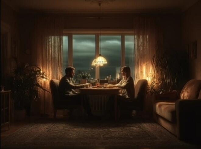  Когда осталась, только...  Тишина..   ( Песня ) 