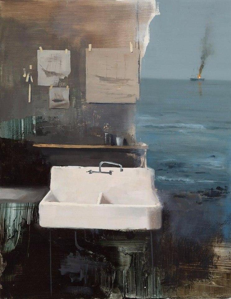 Детали,рисунка морского, мазаики