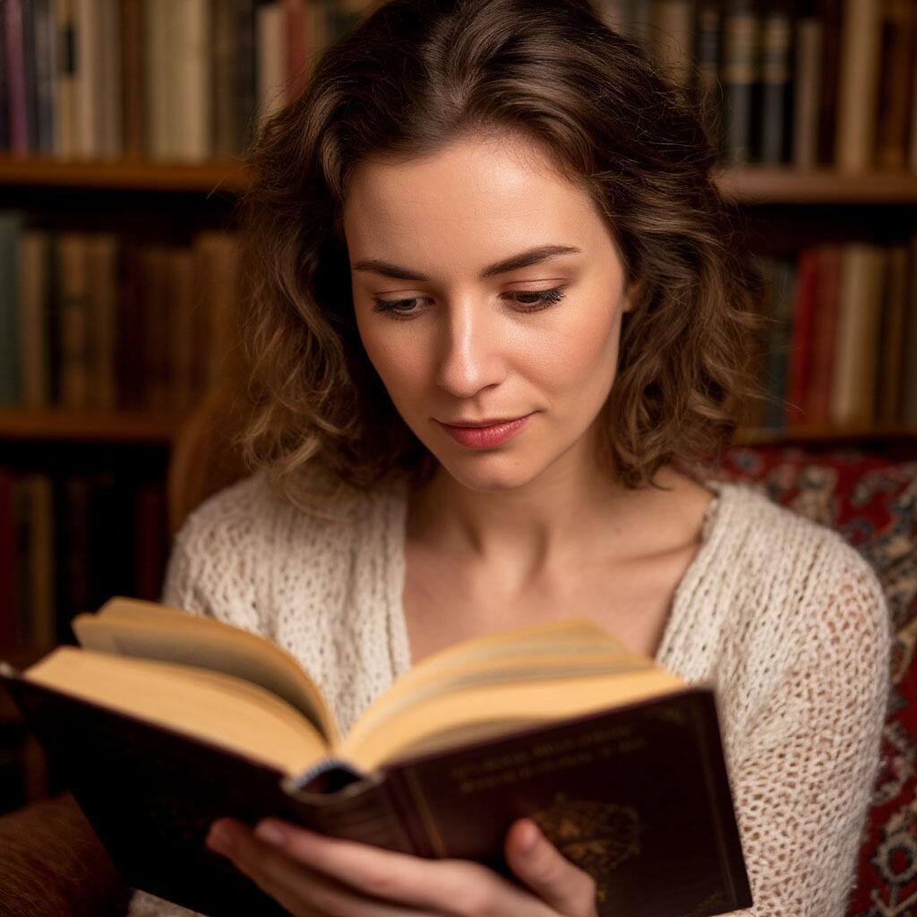 Находишь с книгой свой приют