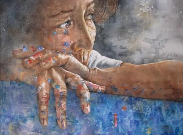 Я стихи о тебе написала.