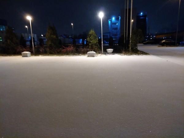 ЗАПОРОШИЛ СНЕЖОК