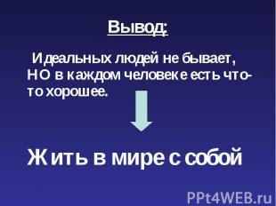 Не идеальна...