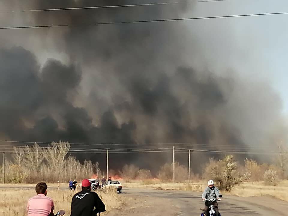 Под Луганском снова жарко 