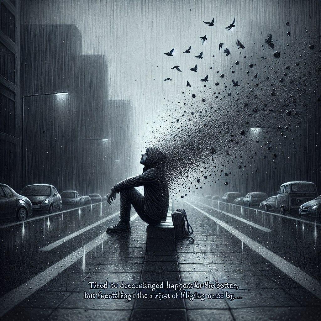 Я слушаю дождь