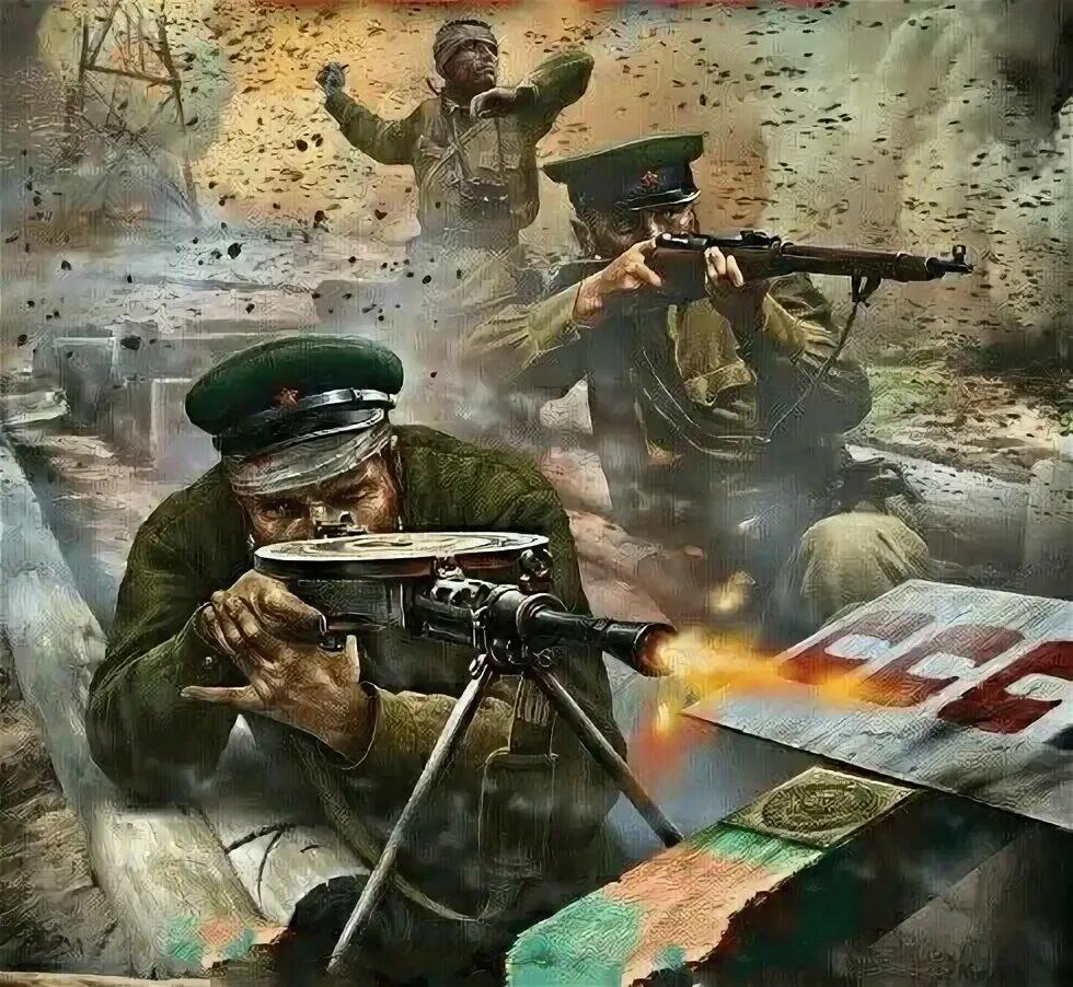 Шёл третий час войны...