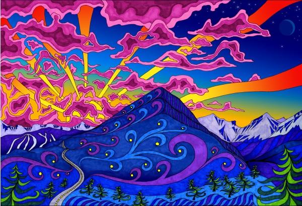 МОЁ СОЗНАНЬЕ РИСОВАЛО ЗАМЫСЛОВАТЫЕ УЗОРЫ ... (+аудио)