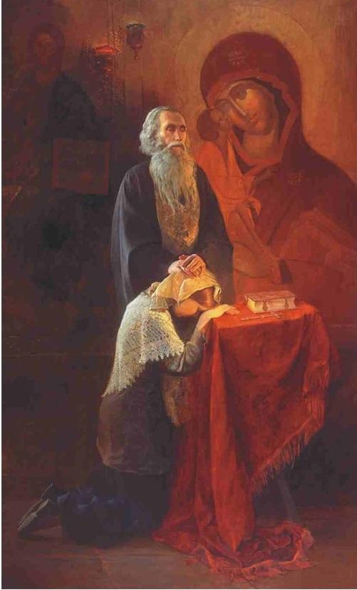 Под епитрахилью....