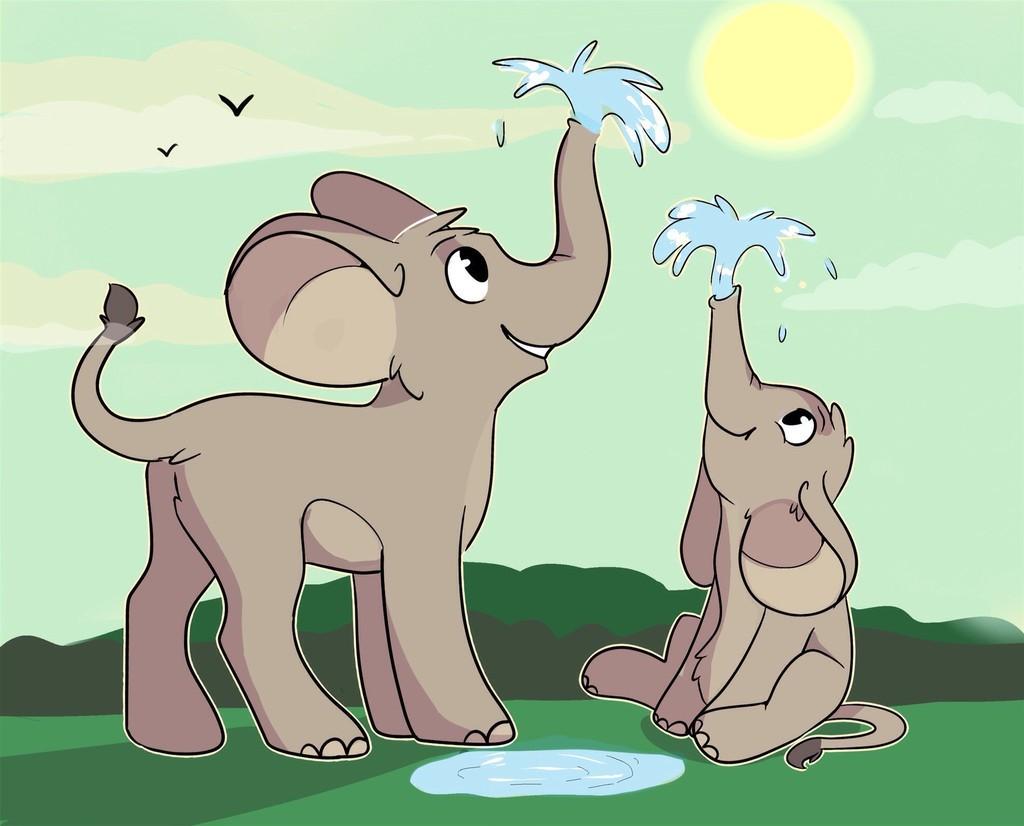 Про семью слоников
