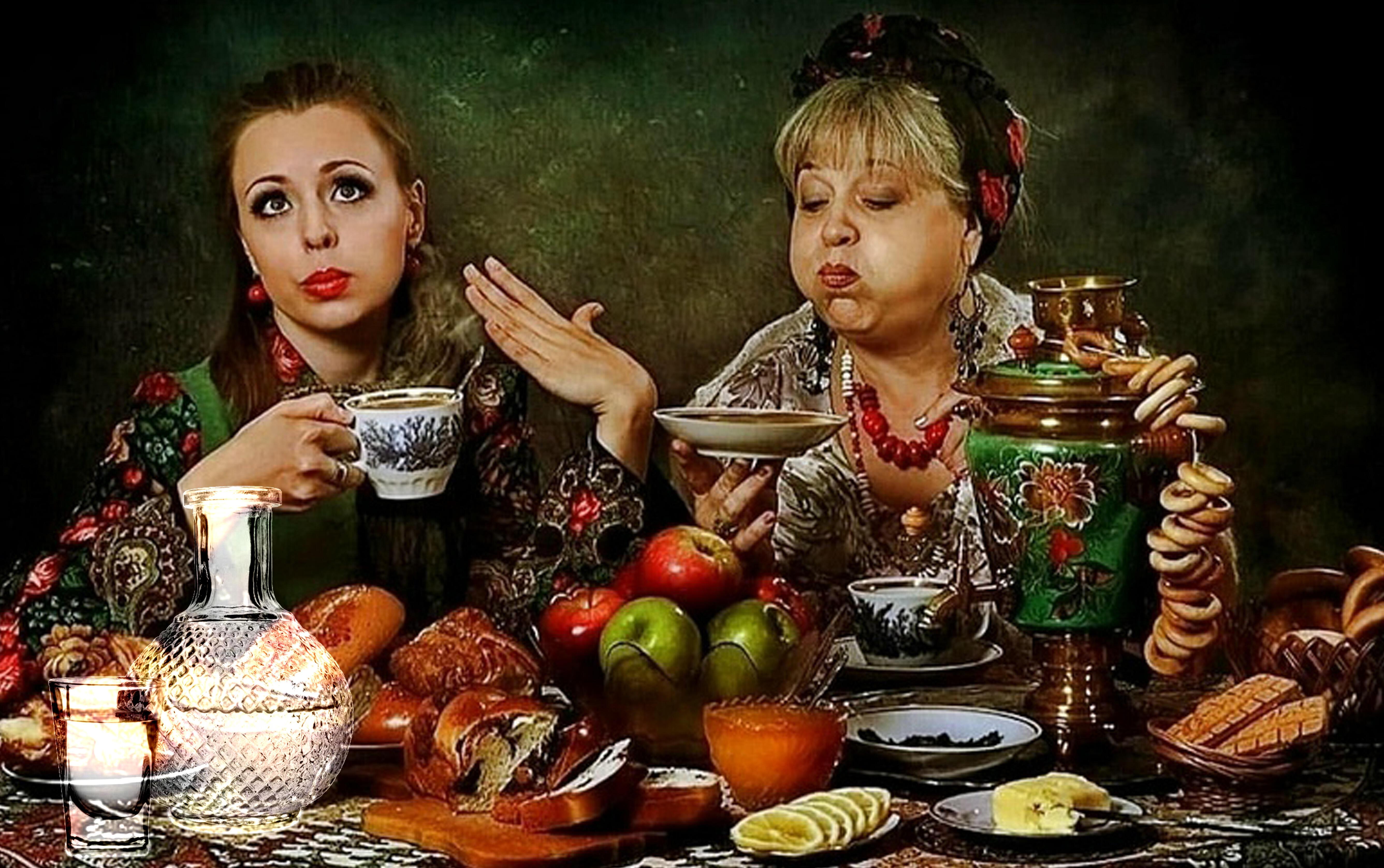 «Посидим, попьём чайку»