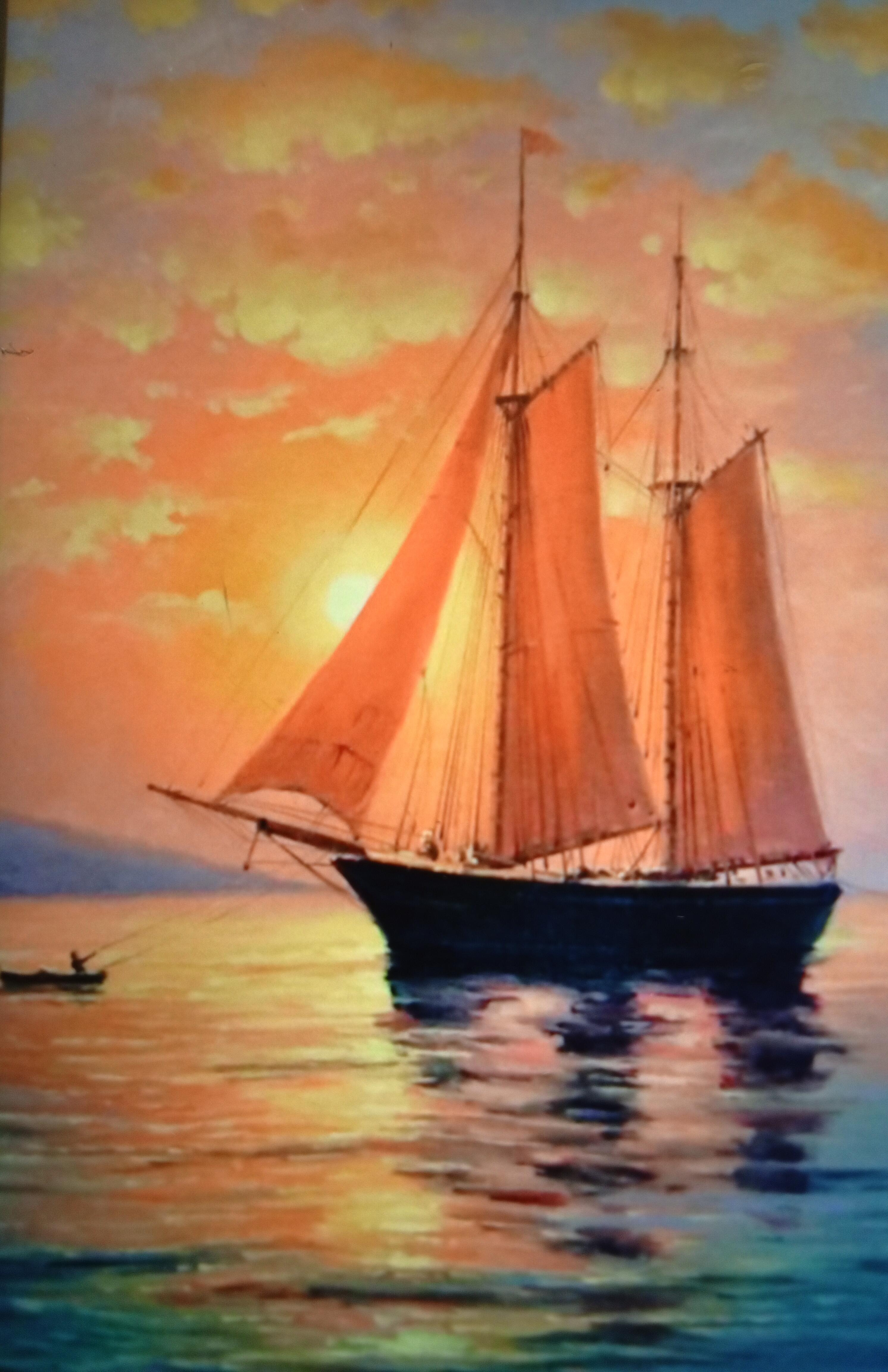 Алый парус реет