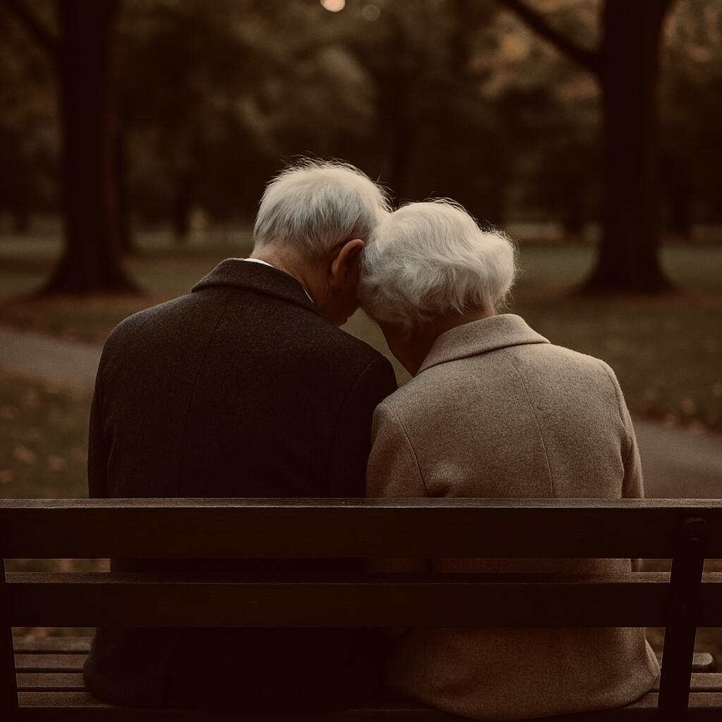 Двое у фонтана