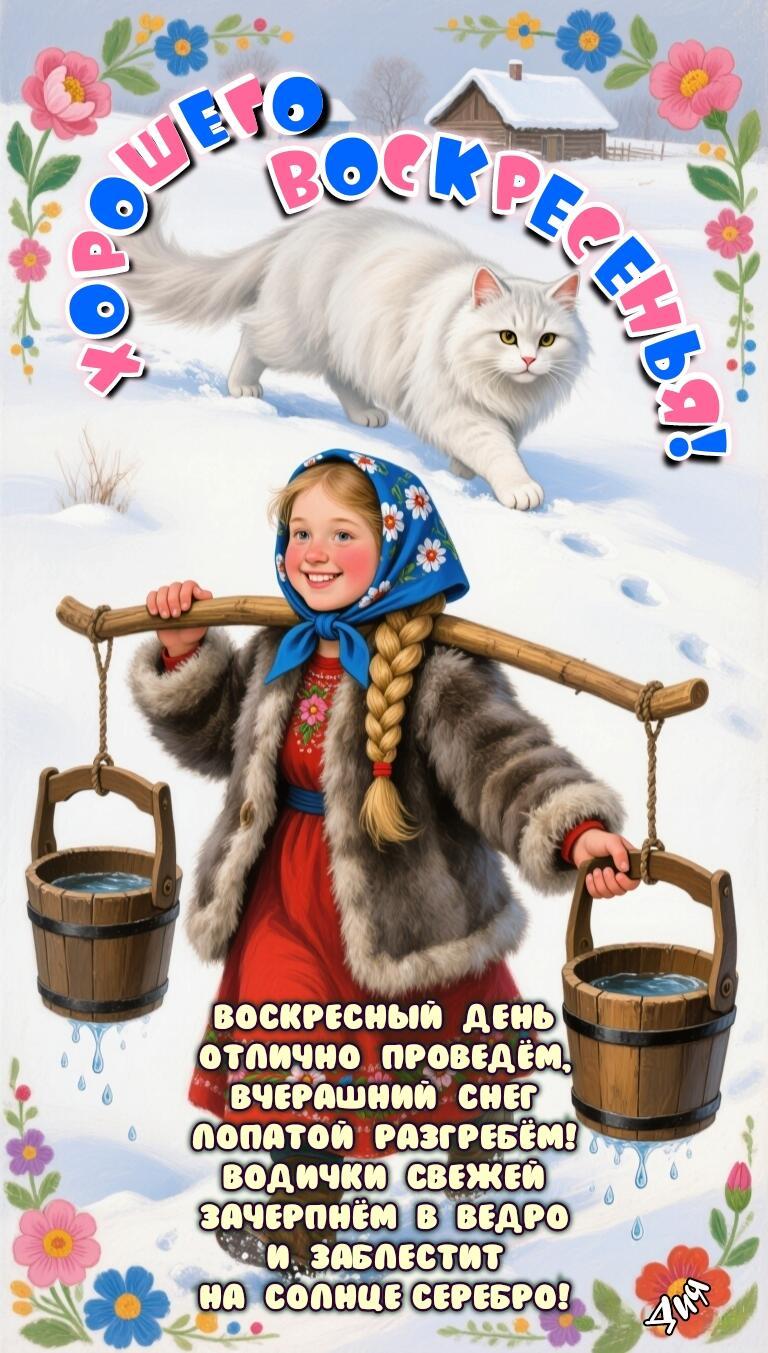 В воскресенье - деревенская лирика