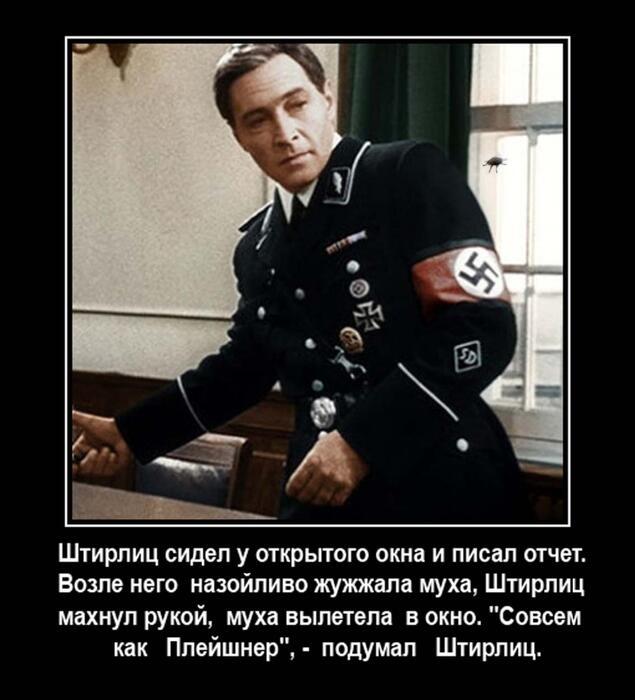 А я Штирлица люблю (мини стих) 