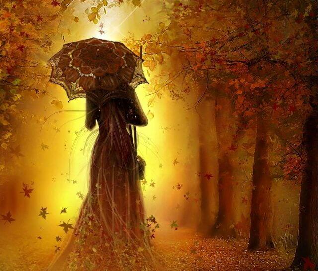 ЖЕНЩИНА - ОСЕНЬ