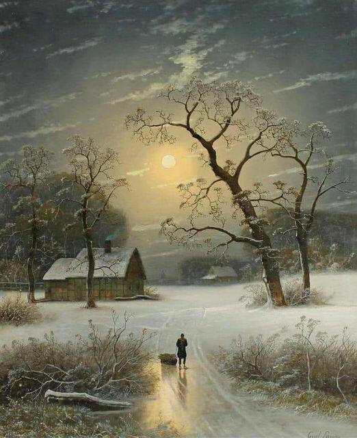 волшебство лунной ночи