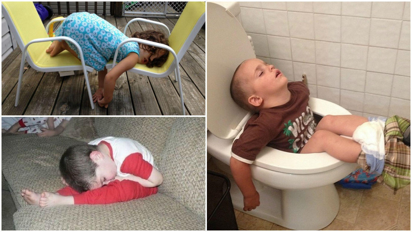 Смешно Спящие Дети Фото
