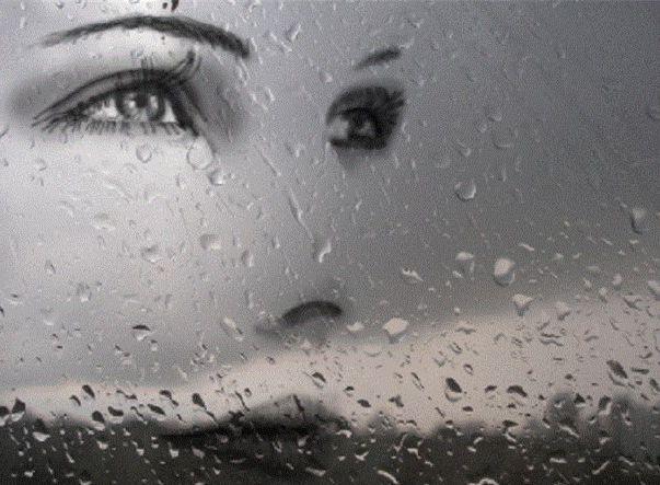 Я рисую твои глаза красками дождя
