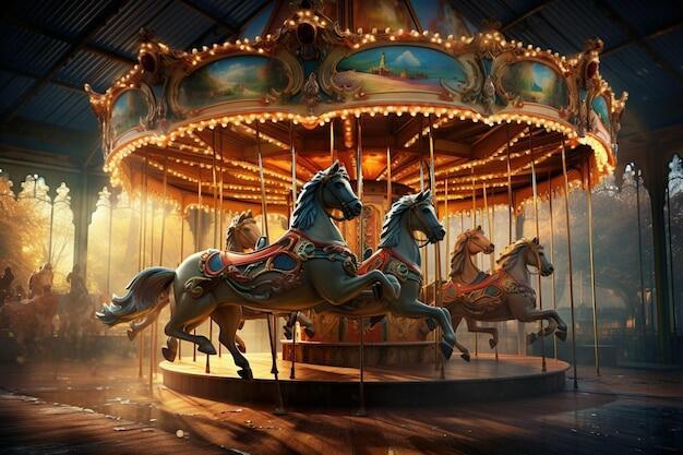 КАРУСЕЛЬНАЯ  ЛОШАДКА