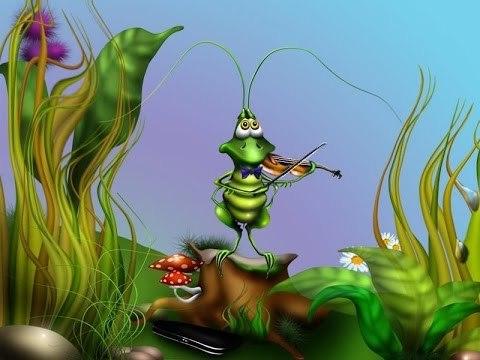 СТИХИ О  КУЗНЕЧИКЕ