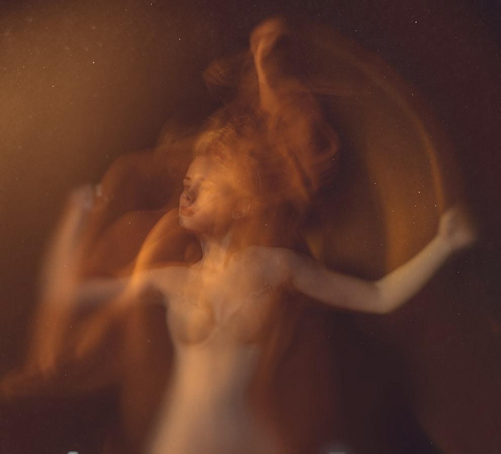 Нарисую тебя под снегом...