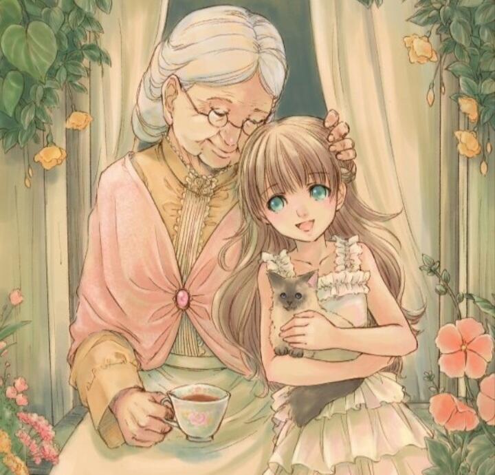 Привет, бабуль! Как там дела в раю? 