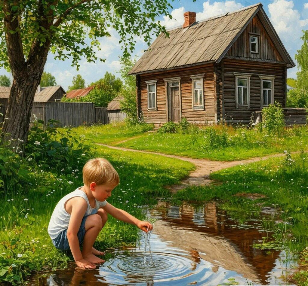 "Из лужи детства"