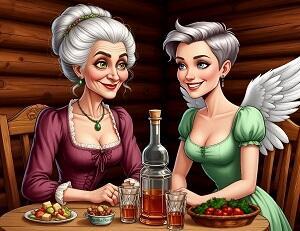 Коль не вставляют больше коники и яки... /диалог/