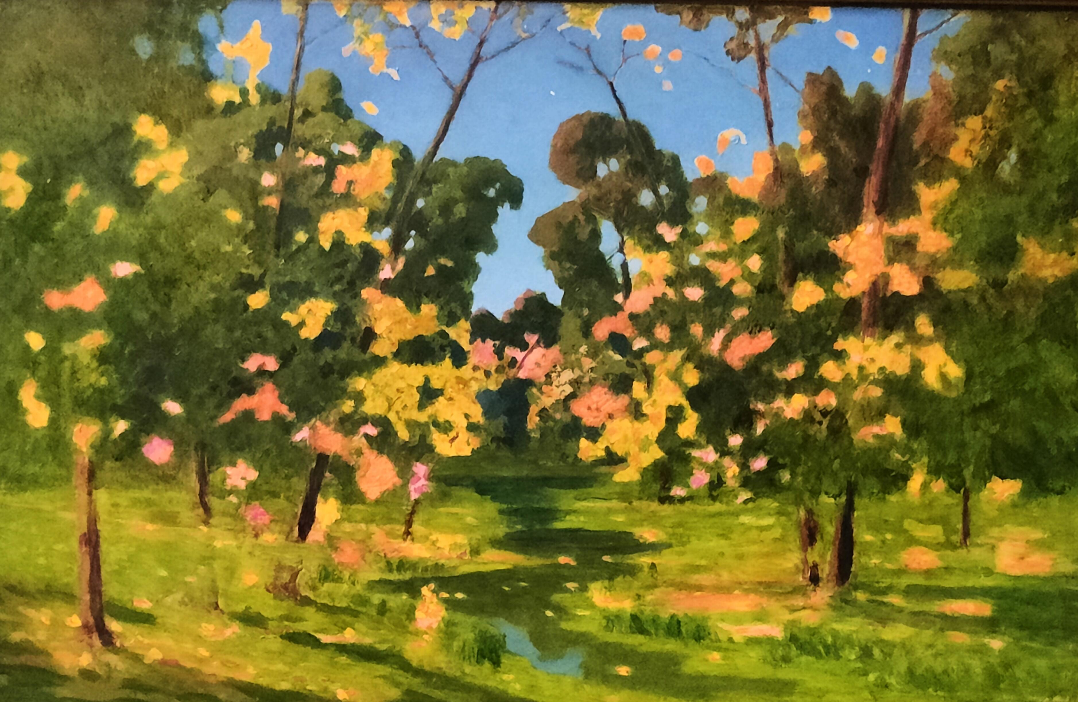 Время в осенней красе