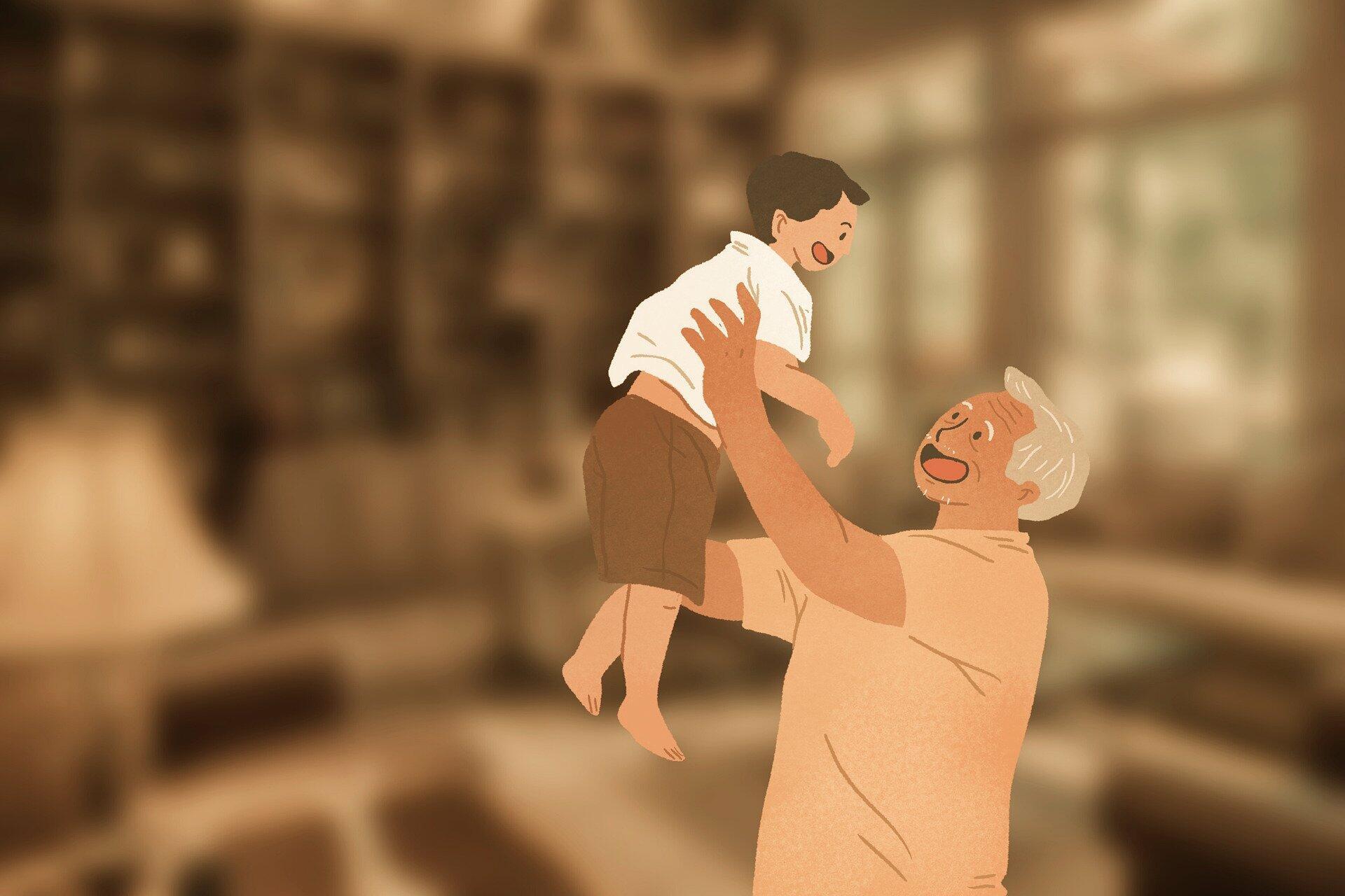 Дедушка, удачи