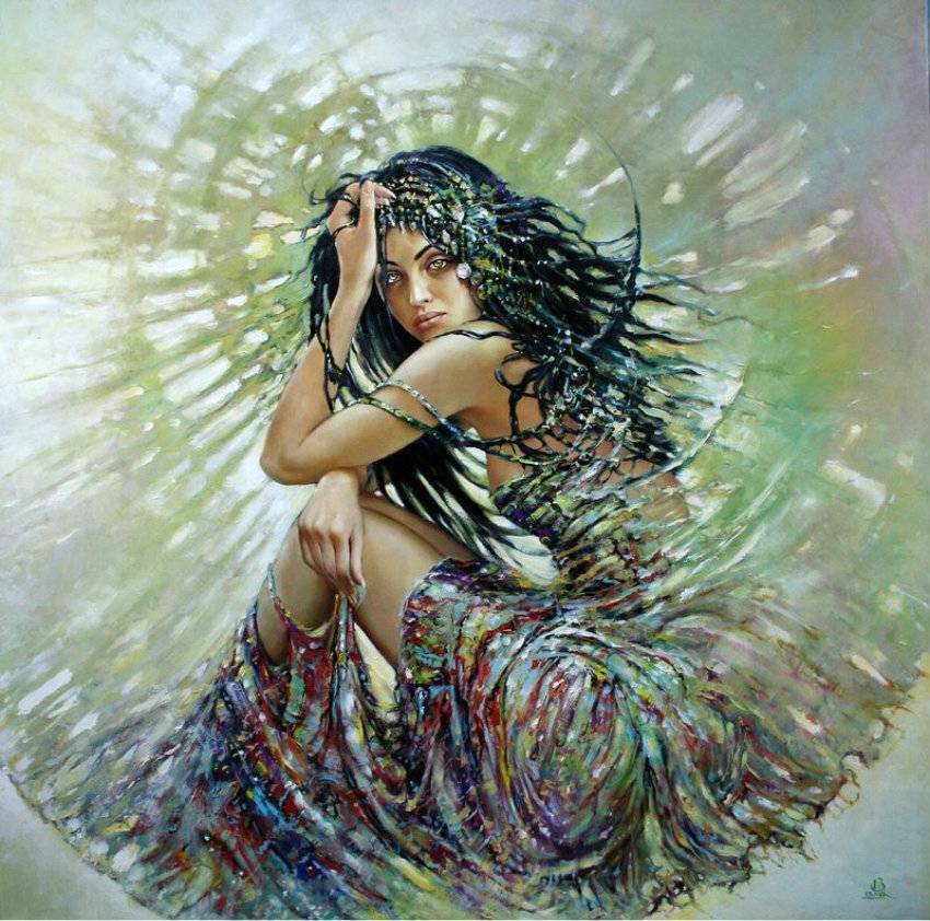 Вдоволь насытившись.