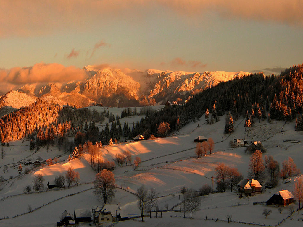 Не торопится зима...