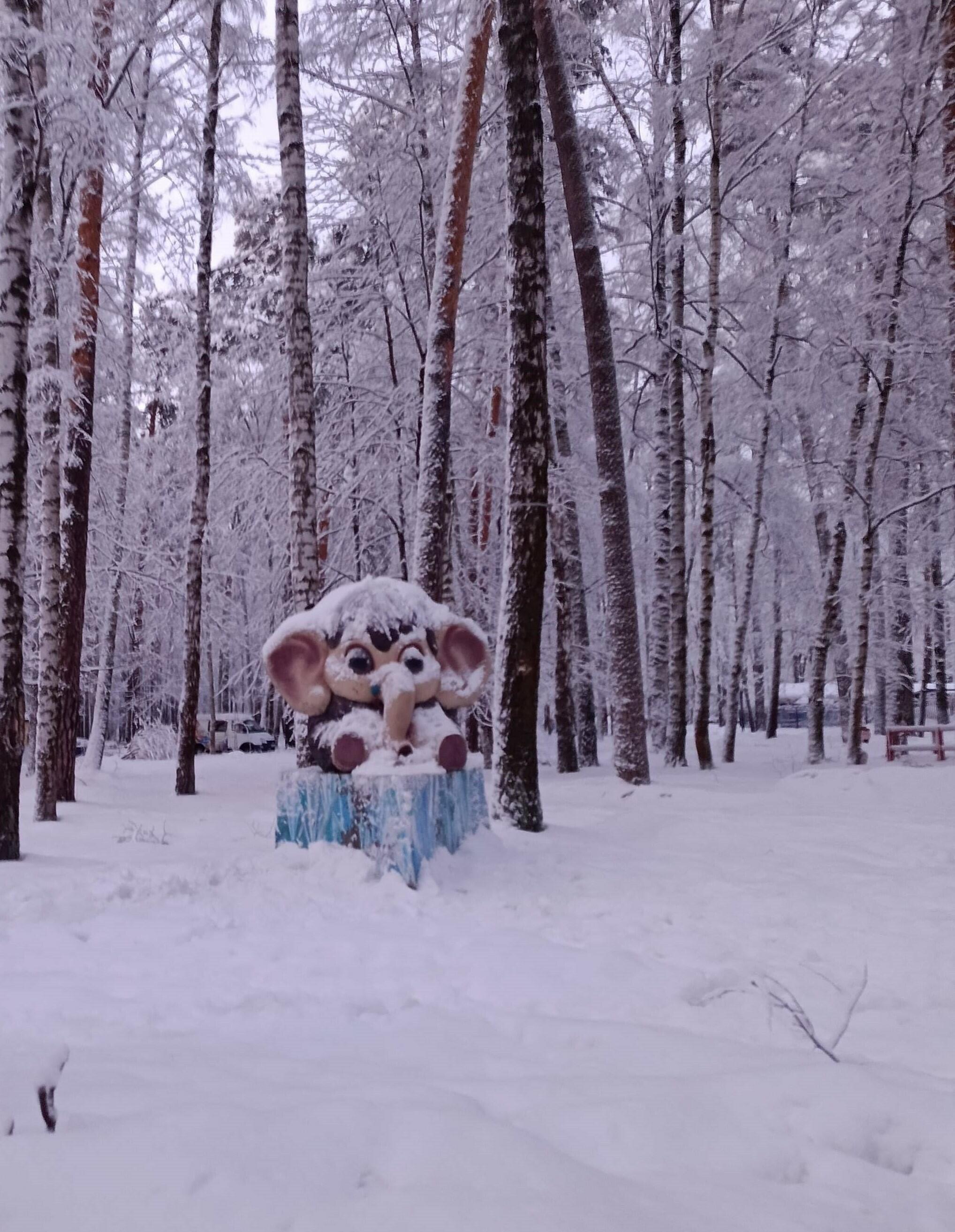 Мартовский снегопад