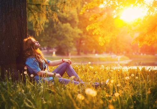 Солнце садится...