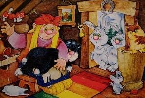 Царя свово Ягуся просто обожает! /диалог/