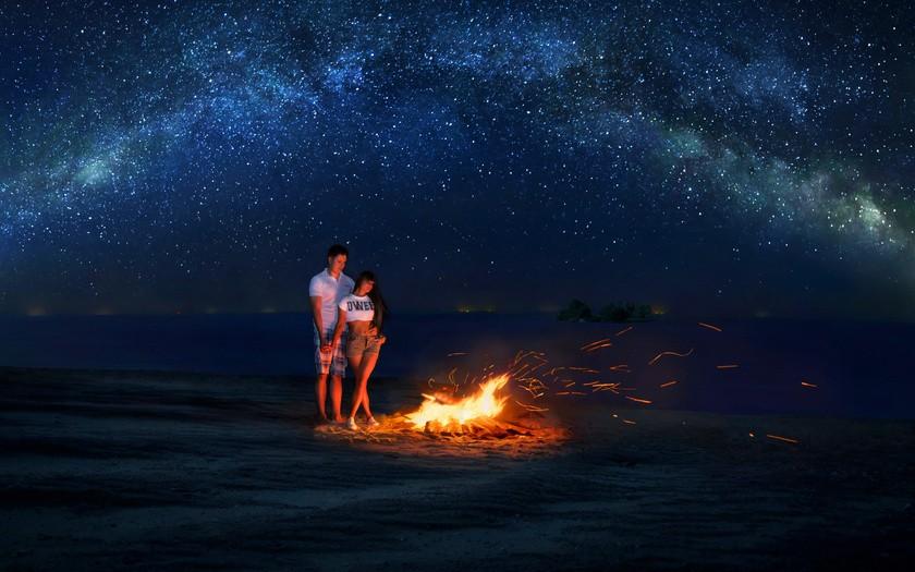 Я вспоминаю теплый вечер...