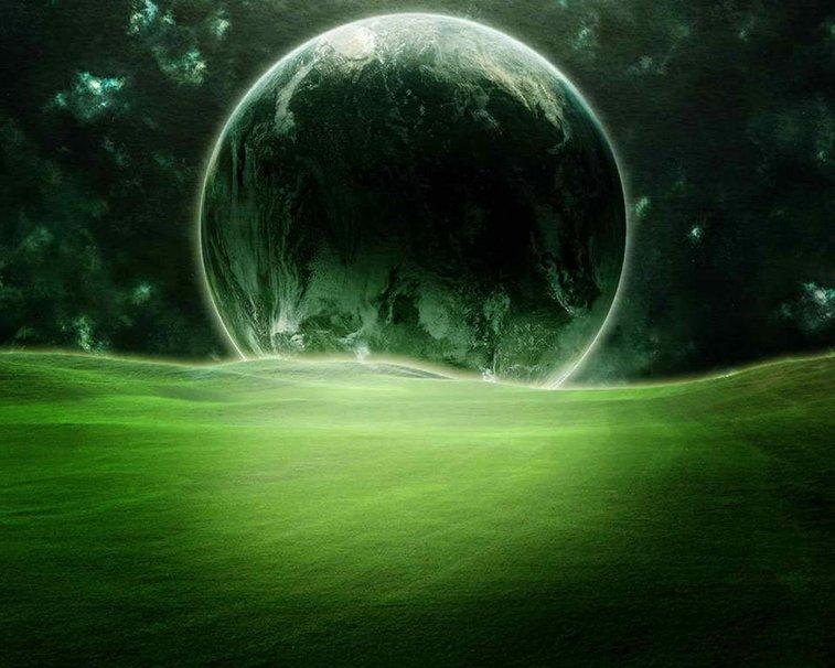 Зелёная луна
