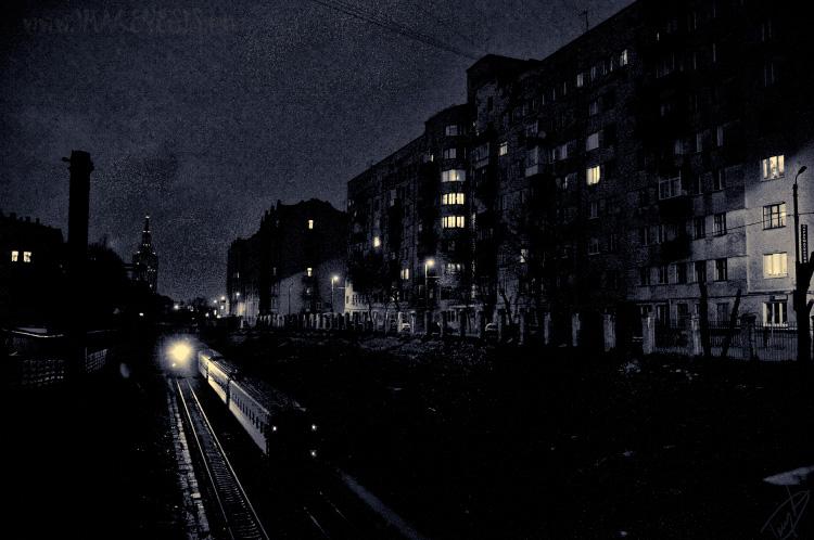 Я смотрю в окно