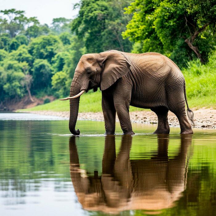 Отражаются  в воде