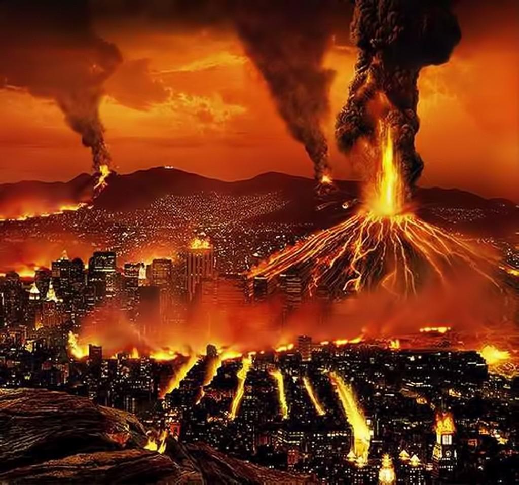 Когда конец света в 2024. Извержение супервулкана Йеллоустоун. Йеллоустоун извержение взрыв. 2012 Взрыв Йеллоустонского вулкана.