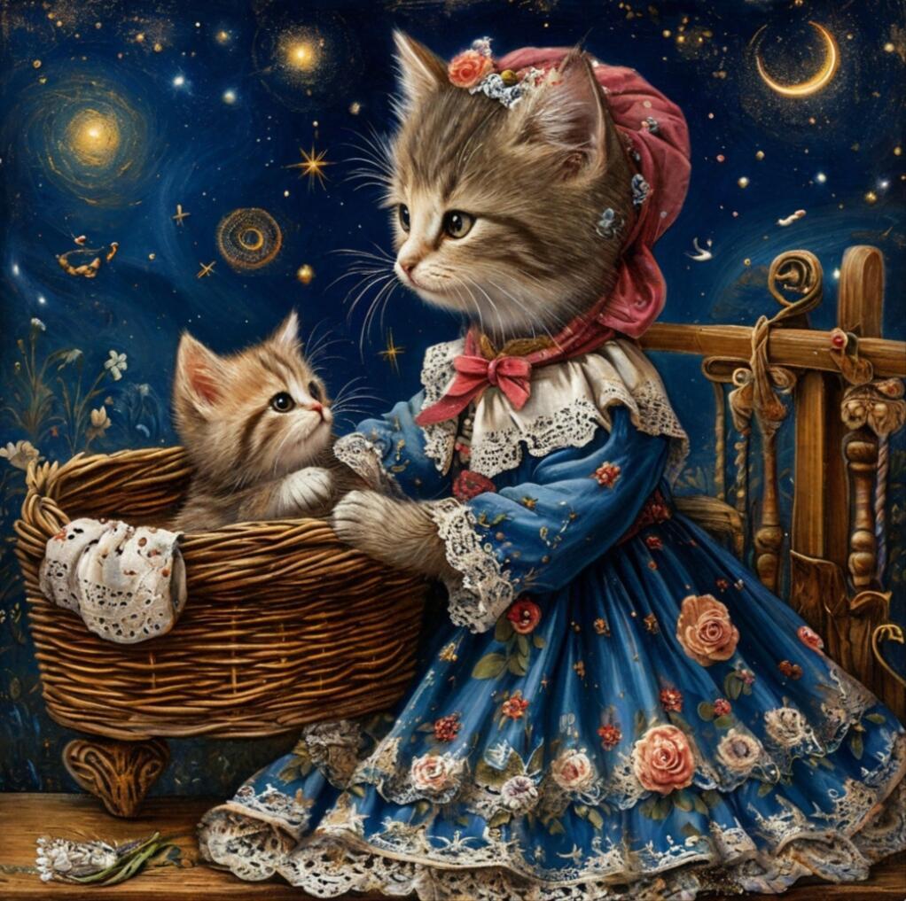 Кошачья колыбельная- для детей