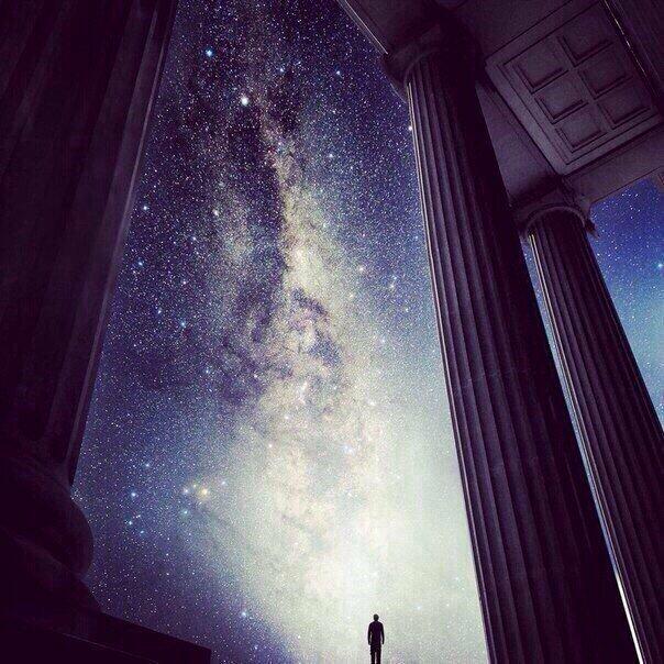 Звёзды, вечность, тишина.