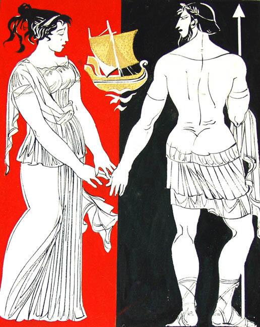 Пенелопа и Одиссей